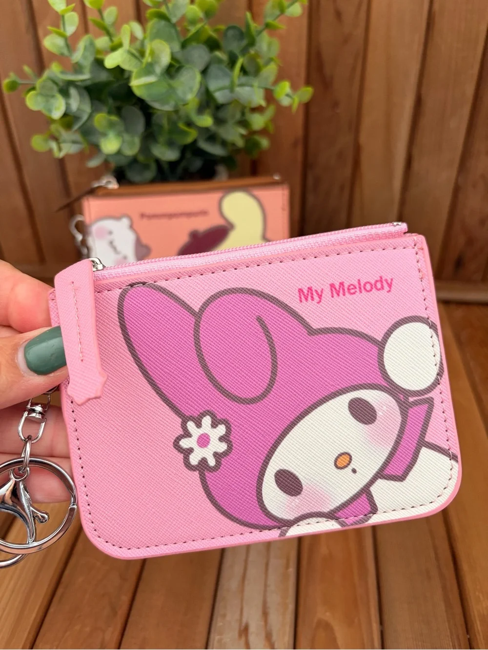 Sanrio My Melody & Pompompurin Card Wallets, Cute Kawaii, Choice of (1) One